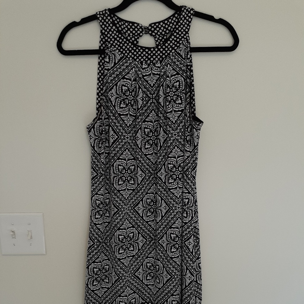 WHBM Reversible Halter Dress, One Dress-Two Looks!